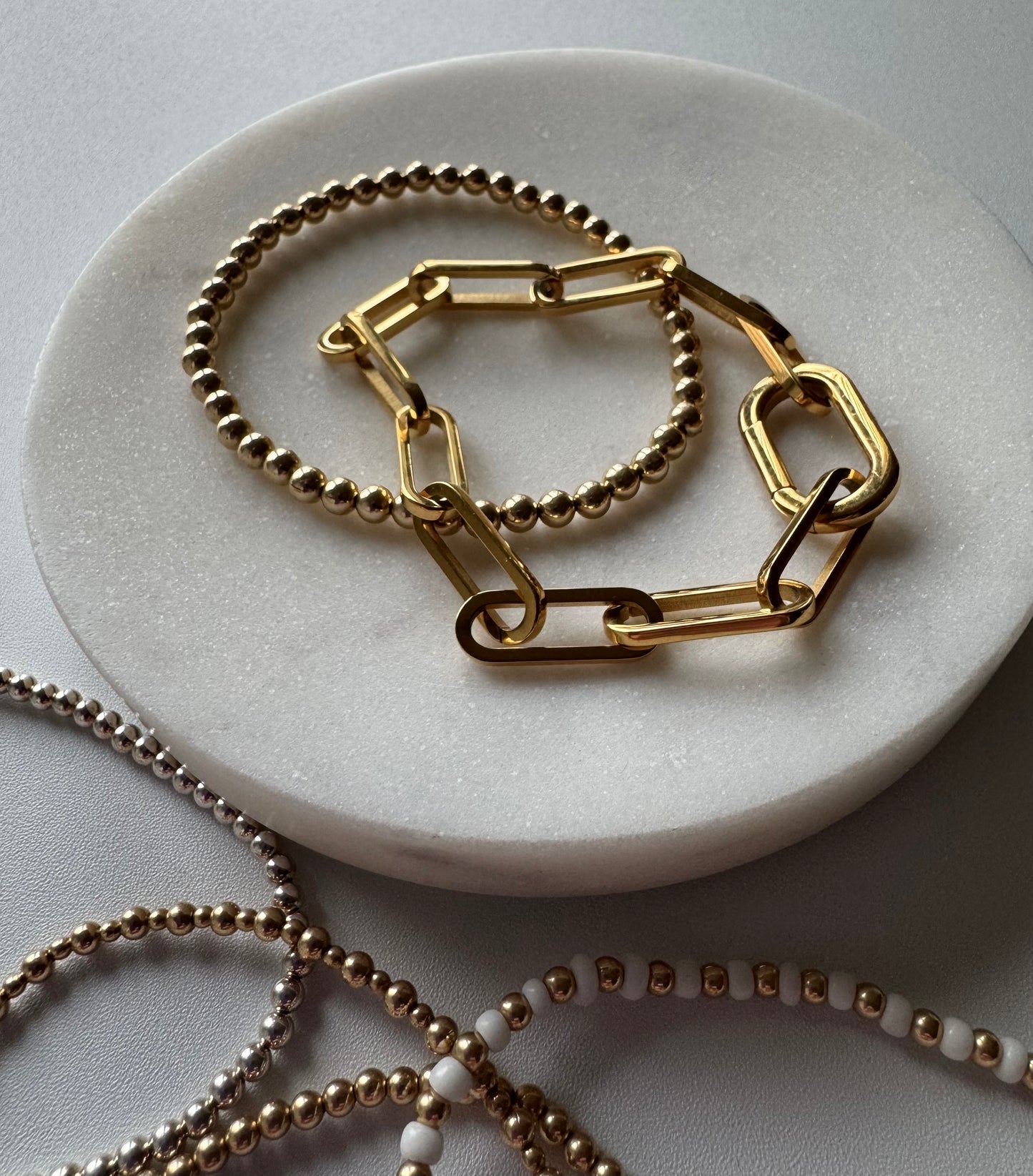 Chunky Paperclip Bracelet