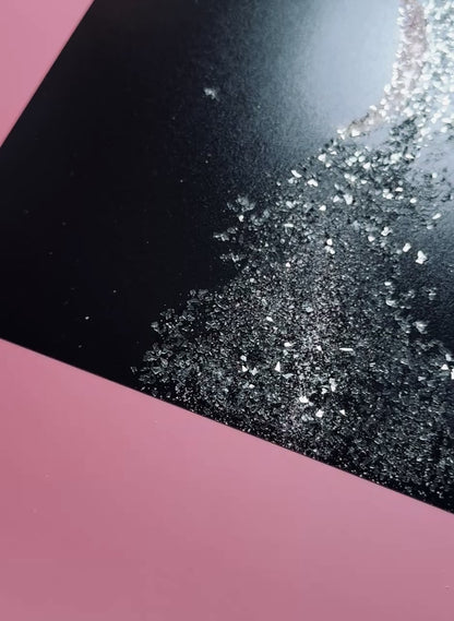CURATED | Hand-Embellished Sparkle Print